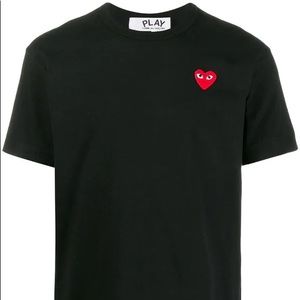 COMMES DE GARÇONS play heart logo shirt